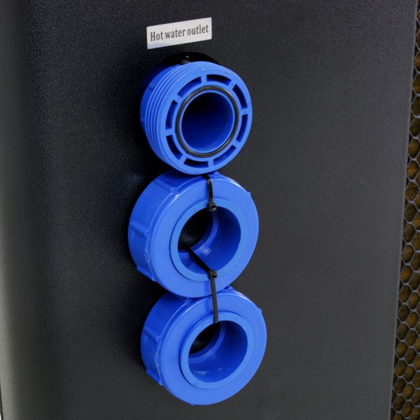 Poolvrmepump 12,9kW Inverter Pro - Mitsubishi-kompressor