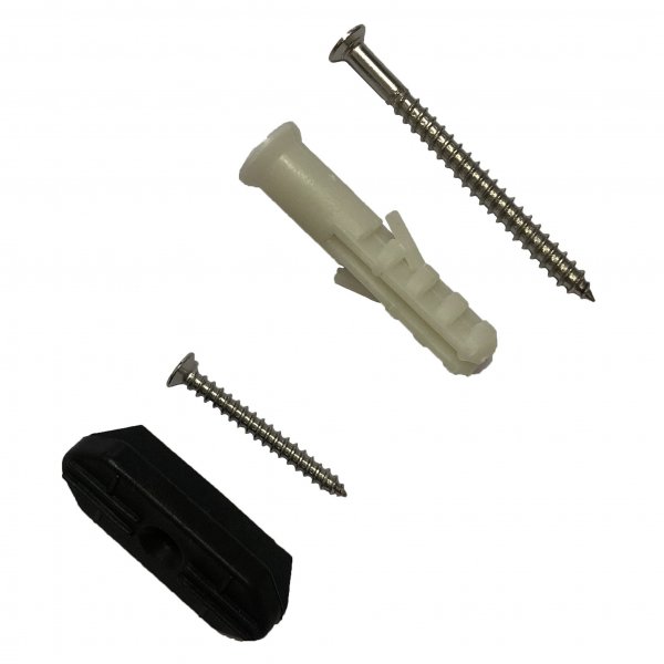 Skruvar och fästen för montering av komposittrall Skruvar och fästen för montering av komposittrall