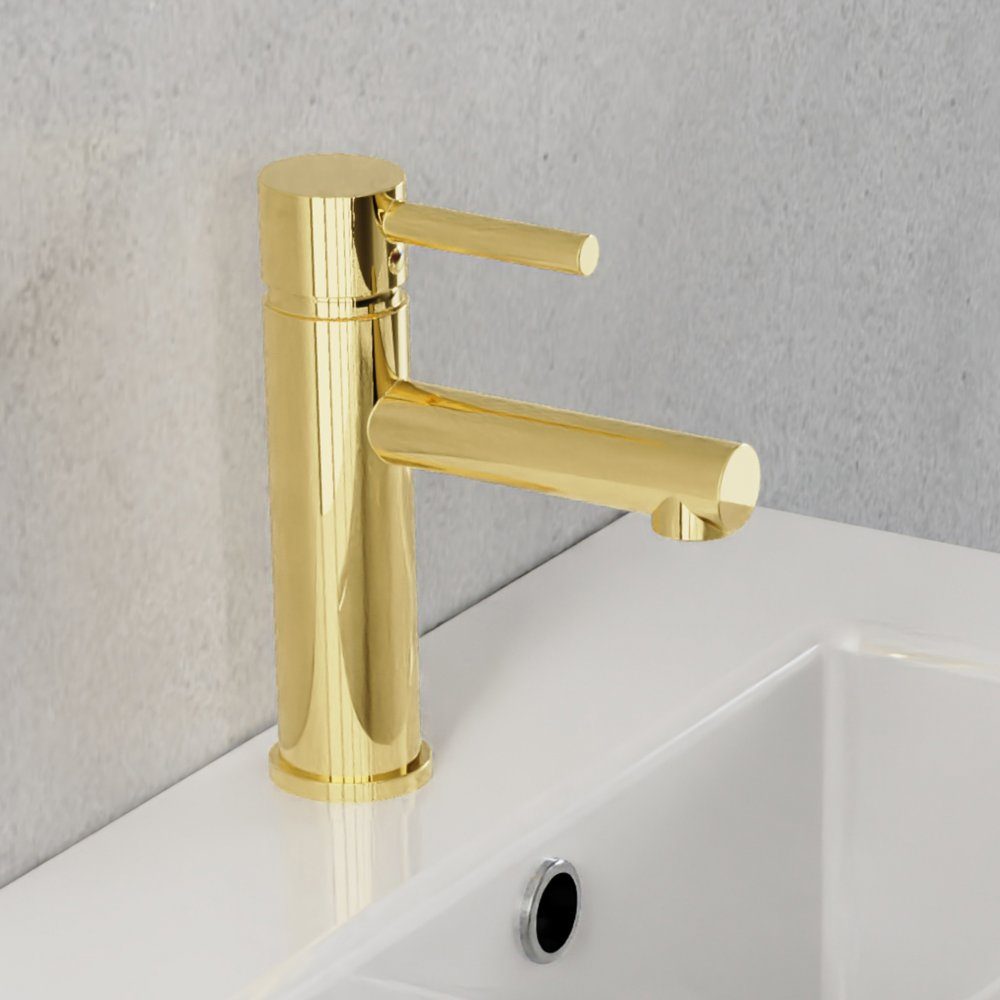 Tvättställsblandare i mässing | Gianna | Tvättställsblandare i modern design