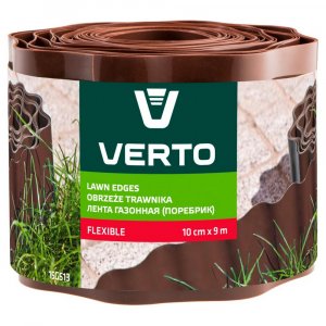 Rabattkant 10 cm x 9 m�- brun