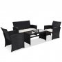 Loungeset fr mindre uteplats eller balkong | Lyfco Forsby