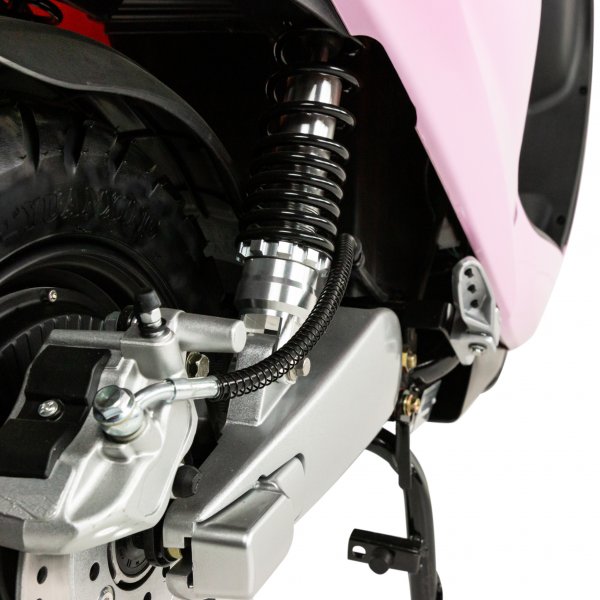 Elmoped 2000 W 1,56 kWh LG litiumbatteri - Rosa Elmoped 2000 W 1,56 kWh LG litiumbatteri - Rosa