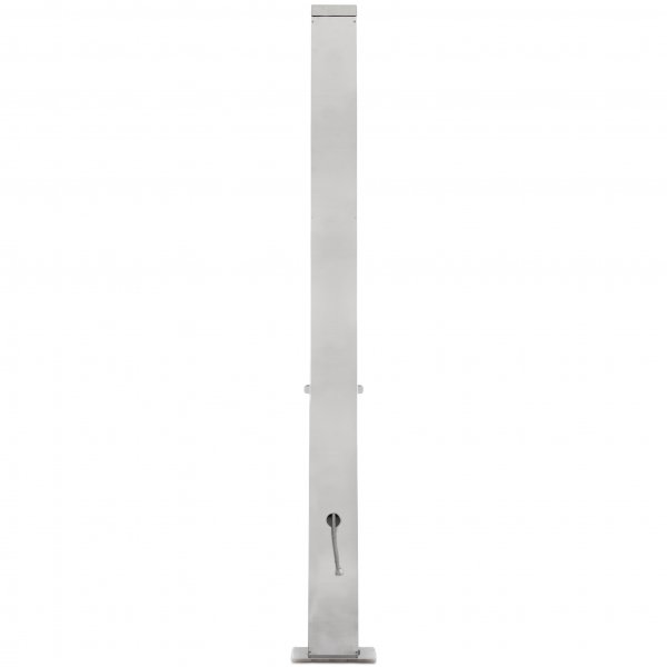 Utedusch med toppdusch & regndusch | Borstat rostfritt stål Utedusch med toppdusch & regndusch | Borstat rostfritt stål