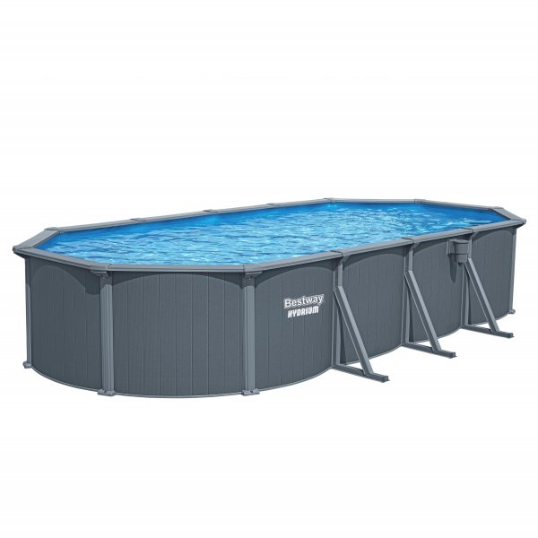Hydrium 561CW Stålpool 7,32 x 3,66 x 1,32 m | Robust året runt-pool från Bestway Hydrium 561CW Stålpool 7,32 x 3,66 x 1,32 m | Robust året runt-pool från Bestway
