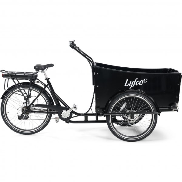 Eldriven cargobike | 250W - 16Ah | 6 växlar | LG-batteri - Pro Eldriven cargobike | 250W - 16Ah | 6 växlar | LG-batteri - Pro