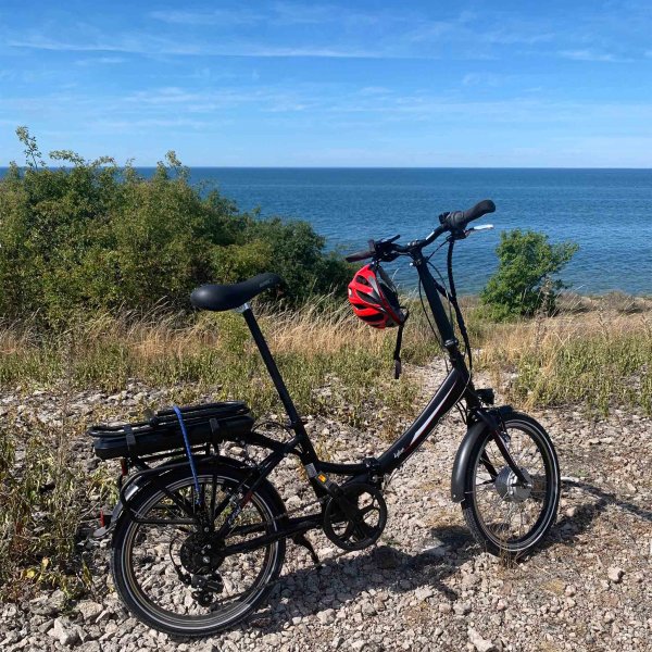 Hopfllbar elcykel - 7-vxlad - 13Ah litiumbatteri