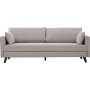 B�ddsoffa 3-sits | B�ddfunktion, beige tyg & modern design | Bella