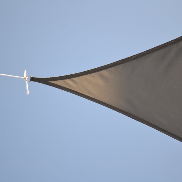 Solsegel 3,6m | Trekantig | Grå Solsegel 3,6m | Trekantig | Grå
