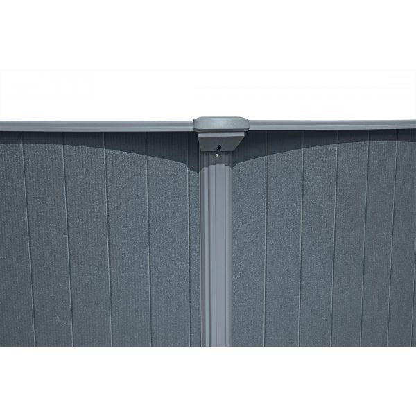 Bestway Hydrium pool ovan mark �7,32 m � 132 cm djup | St�lpool (561RP)