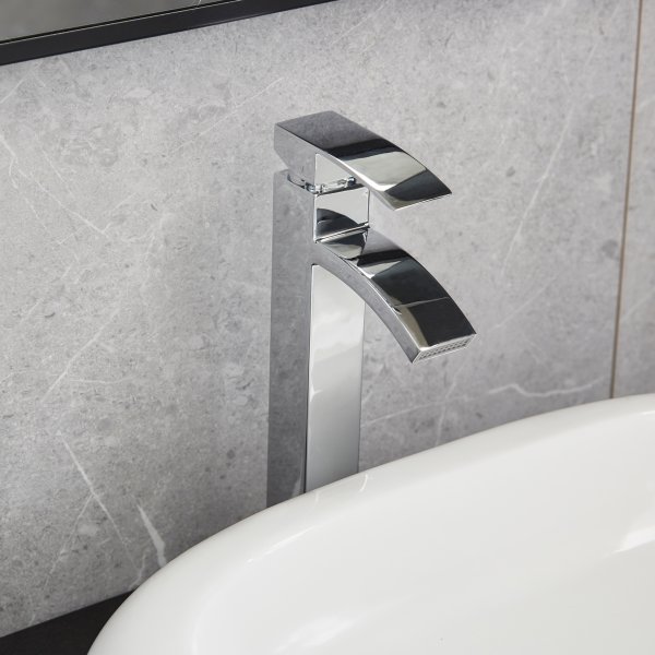 Tv�ttst�llsblandare badrum | Rostfritt st�l | Modern design