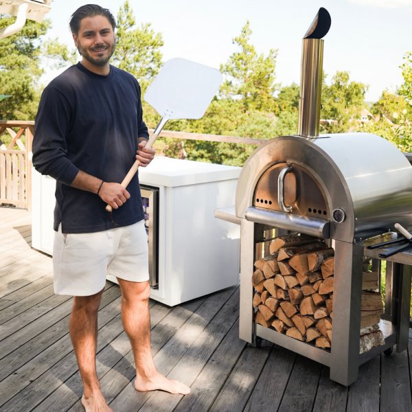Vedeldad pizzaugn f�r hemmabruk | Milano
