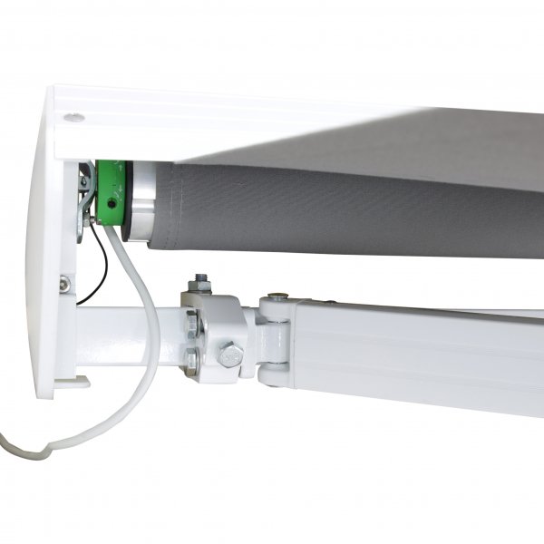 Terrassmarkis 3x2,5m | Elektrisk motor & fj�rrkontroll | F�rg 309 - FYNDVARA