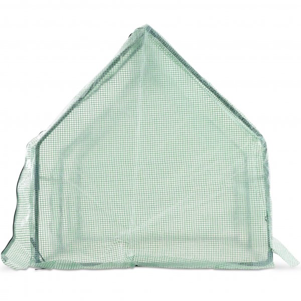 Plastv�xthus 1,6m� | St�lram med PE-plast�verdrag