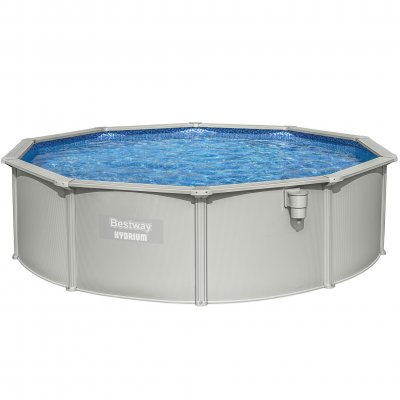 Bestway stålväggspool Ø4,6m - 1,2m djup | Hydrium (56384)