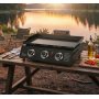 Portabel stekh�ll | Stekbord med 3 br�nnare f�r smidig grillning | CampMate