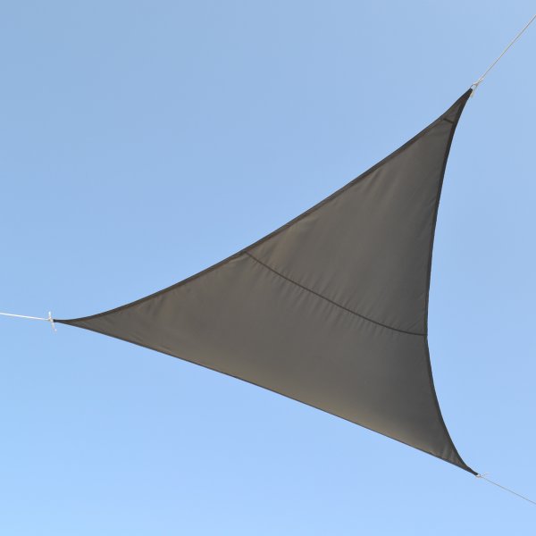 Solsegel 3,6m | Trekantig | Grå Solsegel 3,6m | Trekantig | Grå