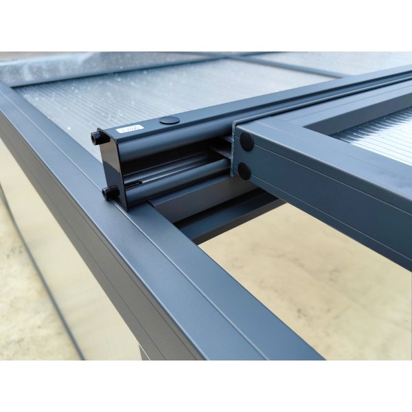 Pooltak 5x10m | Utan skenor | UV-skydd Pooltak 5x10m | Utan skenor | UV-skydd