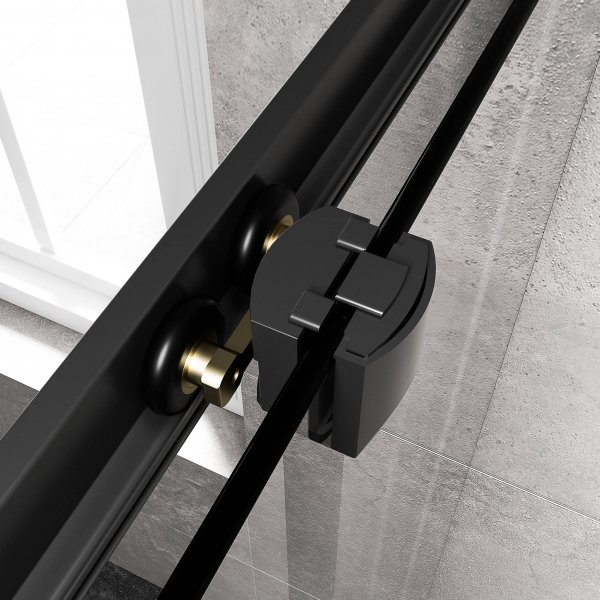 Duschhörna med skjutdörrar | 6mm säkerhetsglas | Modern design Duschhörna med skjutdörrar | 6mm säkerhetsglas | Modern design