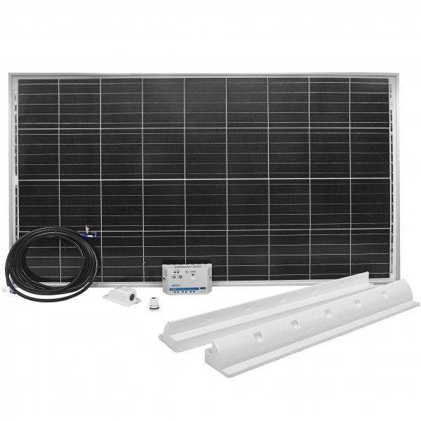 Solceller / Solpanel 160W, 12V | Till båt, husbil & husvagn Solceller / Solpanel 160W, 12V | Till båt, husbil & husvagn