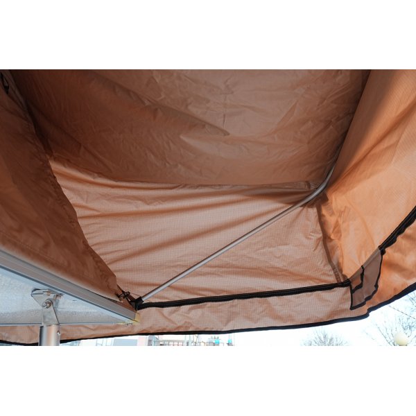 Takt�lt Softshell 240x140 cm | Vattent�tt 10 000 mm | Madrass & stege ing�r | Tundra