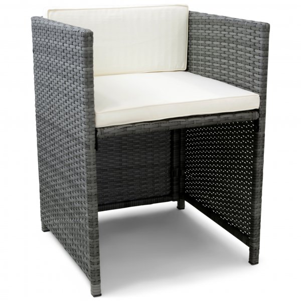 Platseffektiv matgrupp | 4 stolar i konstrotting | Lyfco Malmön Platseffektiv matgrupp | 4 stolar i konstrotting | Lyfco Malmön