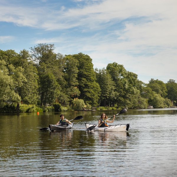 Hopfllbar kajak | Vit