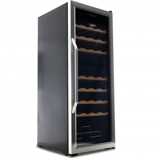 Vinkyl 2 temperaturzoner | 36 flaskor | Tystgende | 42cm bred