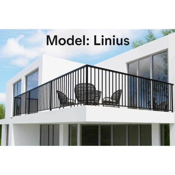 Altanstaket 150x100 cm | Pulverlackerad och robust design | Passar till Aurelius/Linius Altanstaket 150x100 cm | Pulverlackerad och robust design | Passar till Aurelius/Linius