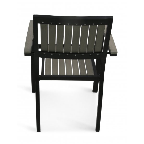 Trädgårdsstol i aluminium och komposit Trädgårdsstol i aluminium och komposit