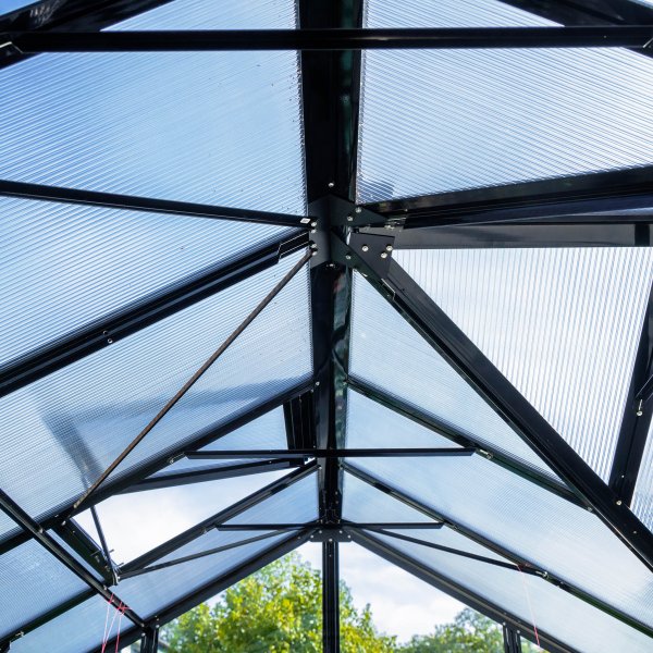 T-format glasvxthus 12,8m | 4mm skerhetsglas | 5 rs stormgaranti