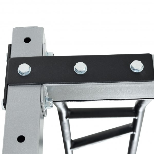 Skivstångsställning med träningsbänk Skivstångsställning med träningsbänk