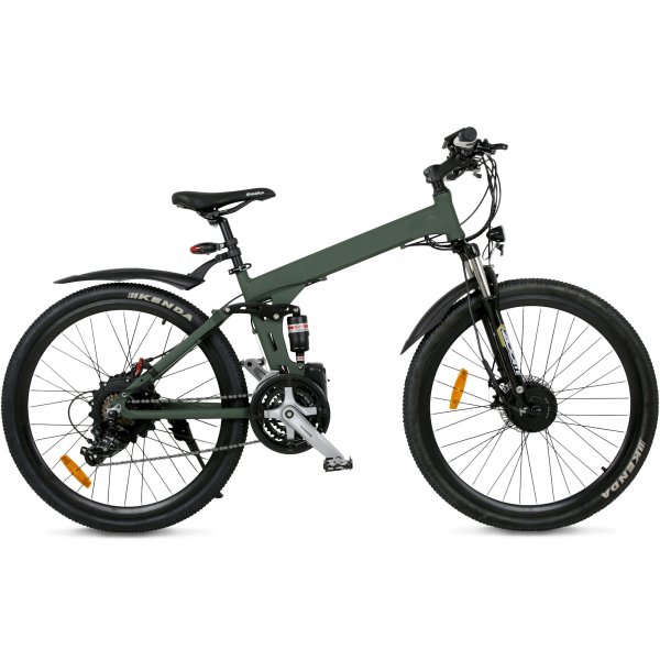 Elcykel Mountainbike 27.5\\\" L5 Raptor Pro - Army green Elcykel Mountainbike 27.5\\\" L5 Raptor Pro - Army green