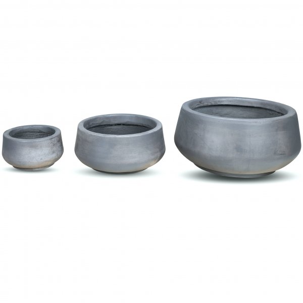 Fiberarmerade utekrukor | 3-pack | Mrkgr