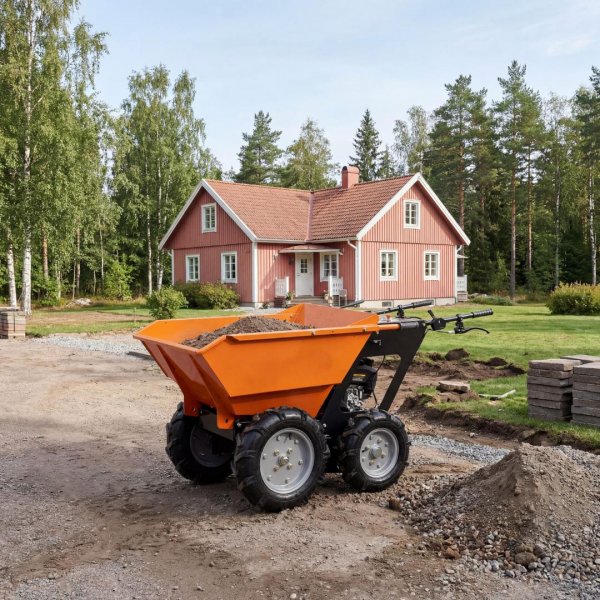 Minidumper / Motordriven skottkärra 196cc | 250kg Minidumper / Motordriven skottkärra 196cc | 250kg