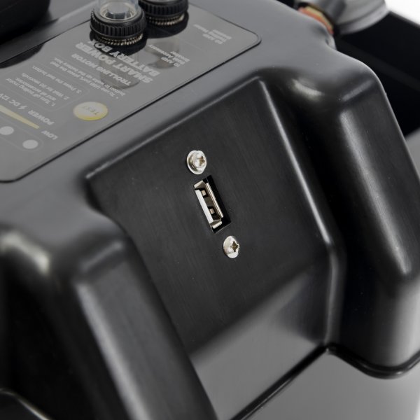 Bärbar batterilåda | 12V uttag | USB-port Bärbar batterilåda | 12V uttag | USB-port