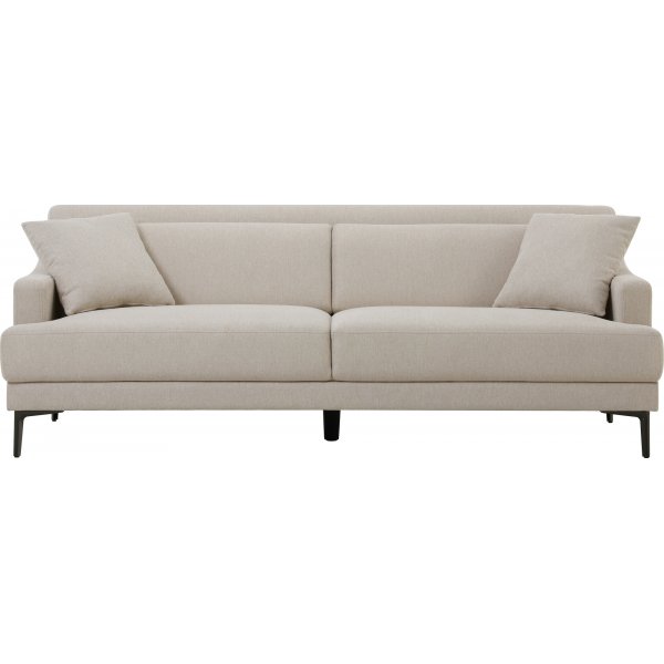 Soffa 3-sits | Eukalyptusträ, polyester & metallben | Hanna Soffa 3-sits | Eukalyptusträ, polyester & metallben | Hanna
