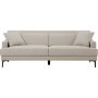 Soffa 3-sits | Eukalyptusträ, polyester & metallben | Hanna Soffa 3-sits | Eukalyptusträ, polyester & metallben | Hanna