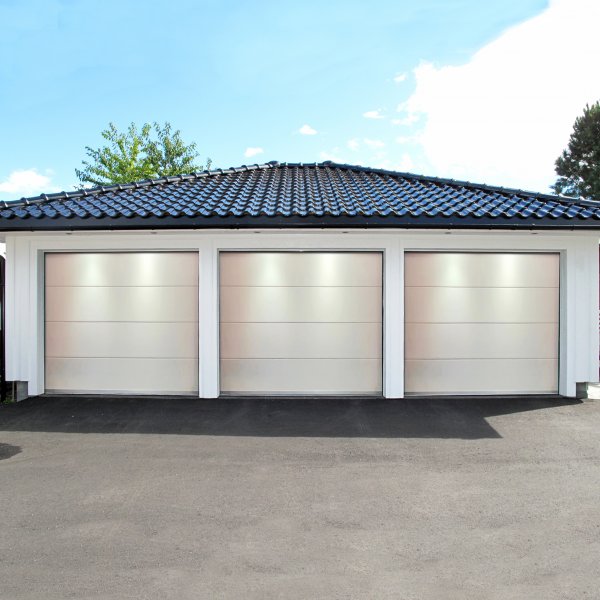 Garageport Takskjutport med fjärrstyrning | 2,5m bred Garageport Takskjutport med fjärrstyrning | 2,5m bred