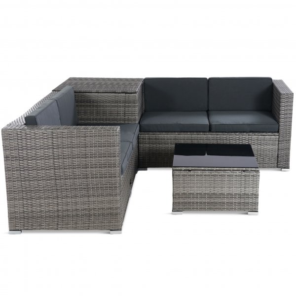 Loungegrupp med inbyggd förvaring | Lyfco Allarp Loungegrupp med inbyggd förvaring | Lyfco Allarp