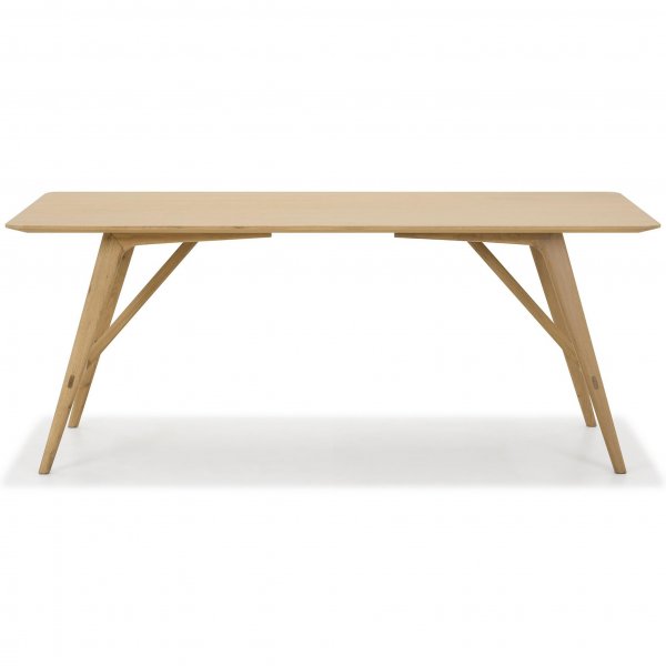 Matgrupp med 4 stolar | Ek/PU-läder | Gissebo Matgrupp med 4 stolar | Ek/PU-läder | Gissebo