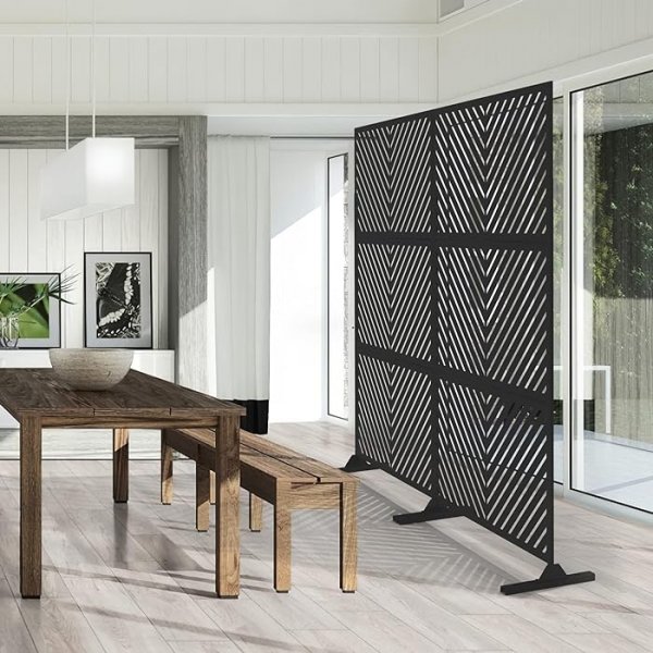 Insynsskydd | Inredningsskrm | 120x184 | Svart