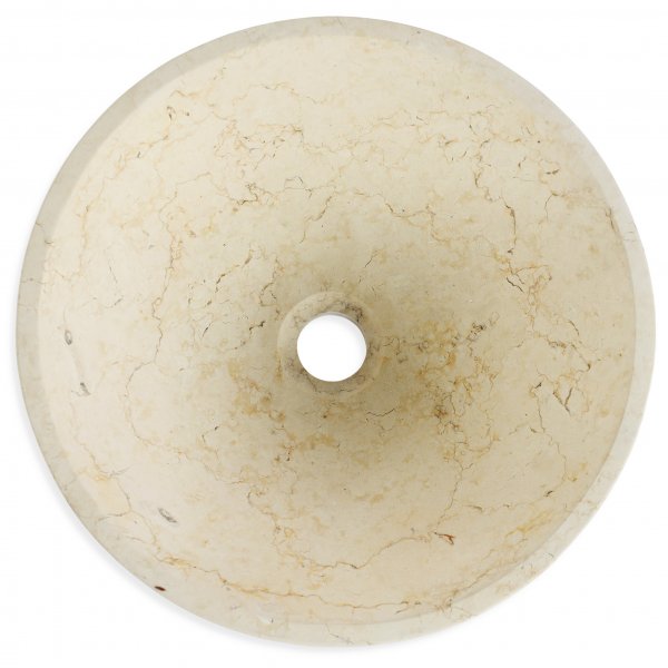 Exklusivt handfat i natursten - Cream marble Exklusivt handfat i natursten - Cream marble