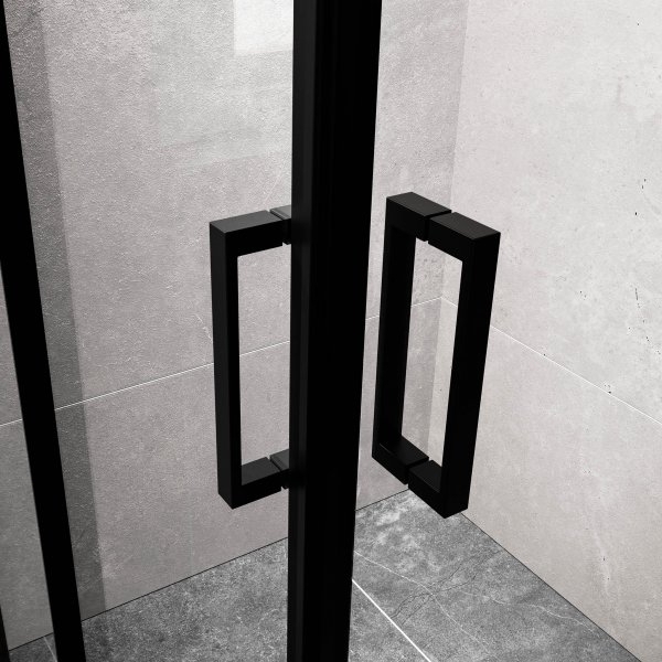 Duschhörna med skjutdörrar | 6mm säkerhetsglas | Modern design Duschhörna med skjutdörrar | 6mm säkerhetsglas | Modern design