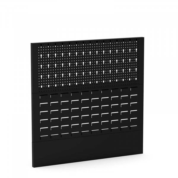 Garageförvaring hörnmodul 850x2025 mm | Svart & grå Garageförvaring hörnmodul 850x2025 mm | Svart & grå