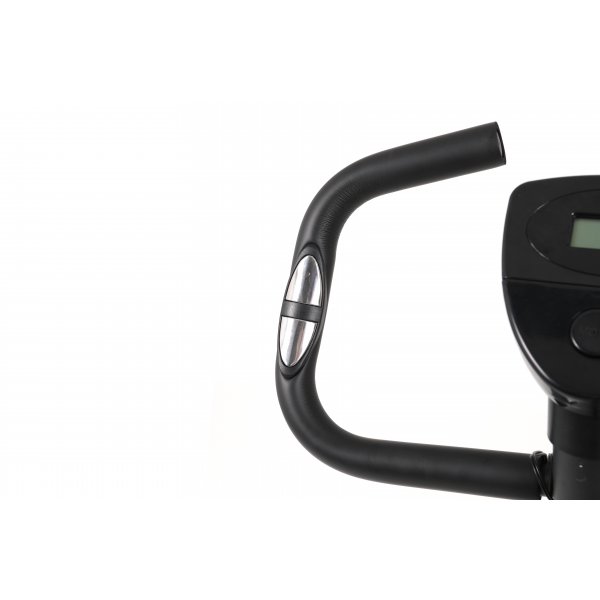 Motionscykel f�r hemmatr�ning med pulssensor och display � Svart