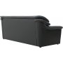 3-sitssoffa Svart | Konstl�der & eukalyptustr� | Dominic