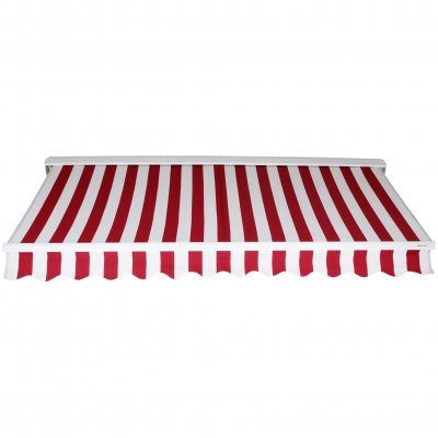 Terrassmarkis 5x3m | Elektrisk motor & fjärrkontroll | Färg 321 | Terassmarkis