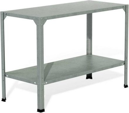 Växthusbord med 2 hyllplan – Stilrent och lättplacerat odlingsbord 115×50×80 cm Växthusbord med 2 hyllplan – Stilrent och lättplacerat odlingsbord 115×50×80 cm