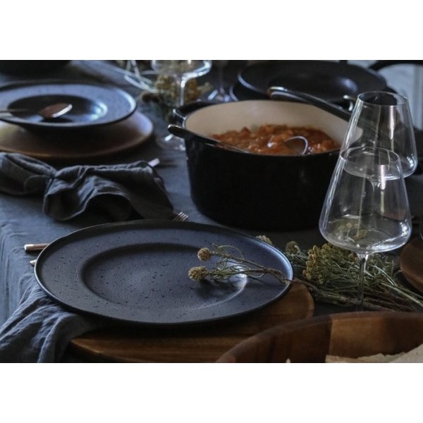 Sabor gjutjrnsgryta 4,4 L | Kvalitetsgryta fr alla hllar och ugn upp till 260C | Svart