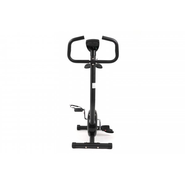 Motionscykel f�r hemmatr�ning med pulssensor och display � Svart